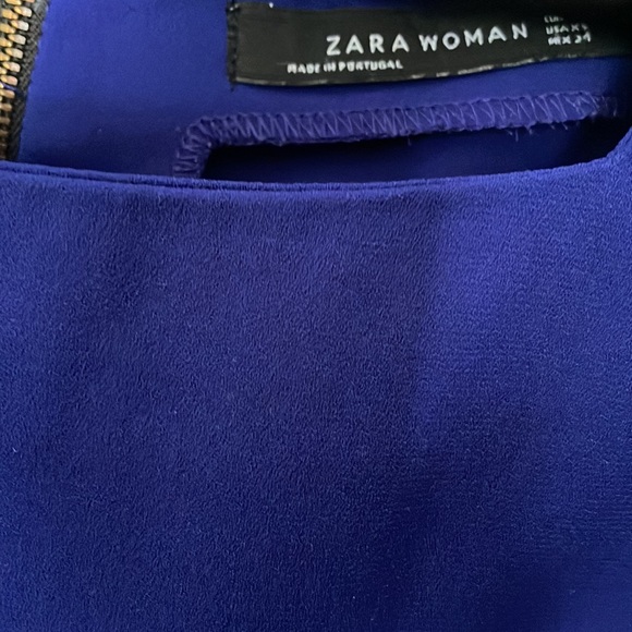 Zara Royal Blue Top XS - Picture 7 of 11